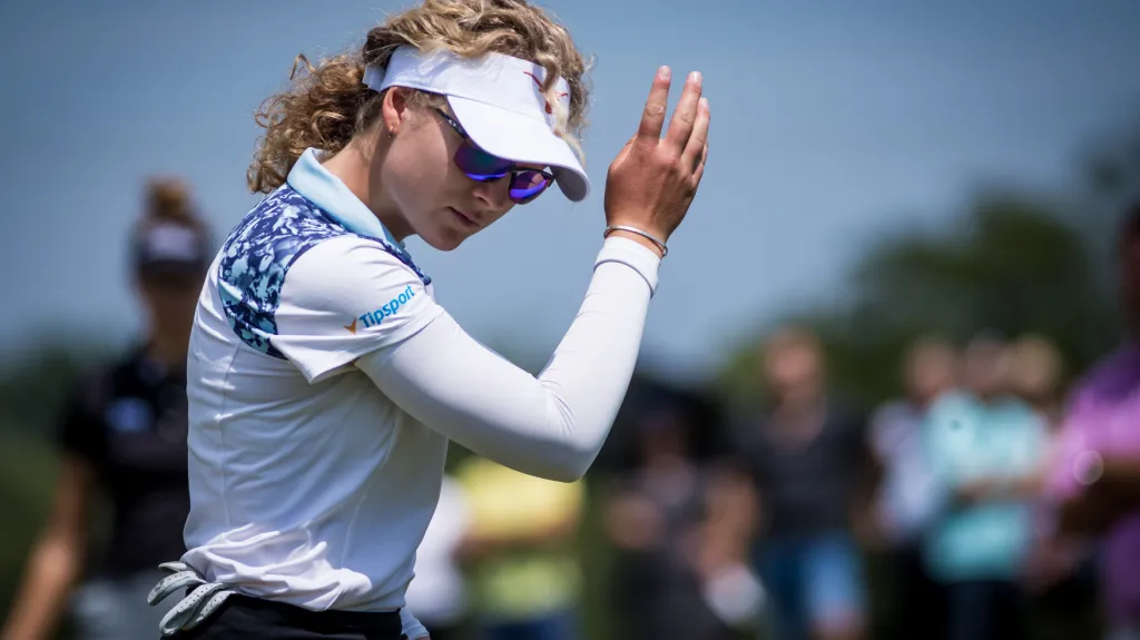 Golfistka Sára Kousková