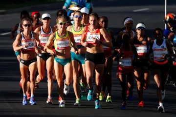 Caryl Jonesová na Hrách Commonwealthu