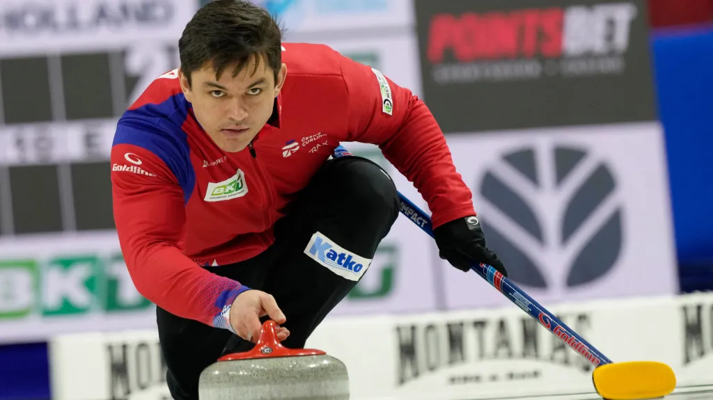 Skip českého týmu Lukáš Klíma