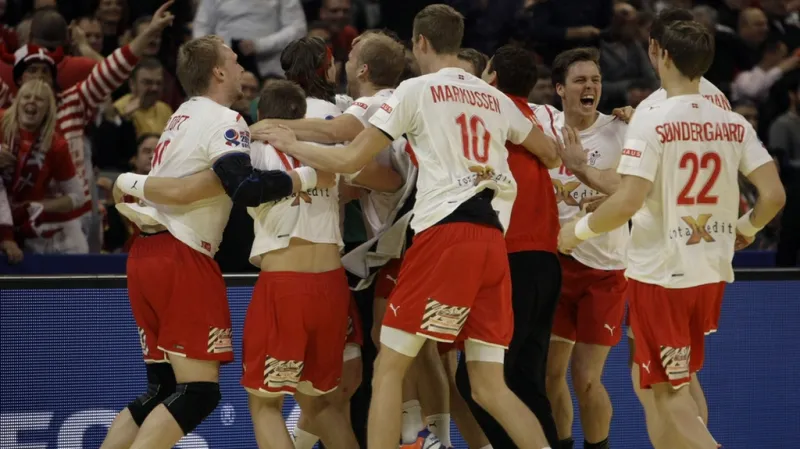 Radost házenkářů Dánska