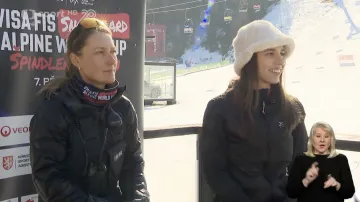 Zuzana Maděrová a Lenka Dvořáková o SP ve snowboardingu