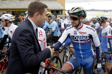 Peter Sagan a nový prezident UCI David Lappartient