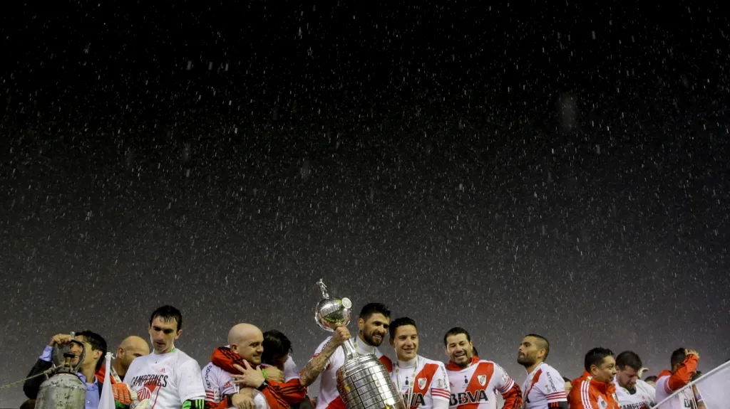 Slavící hráči River Plate