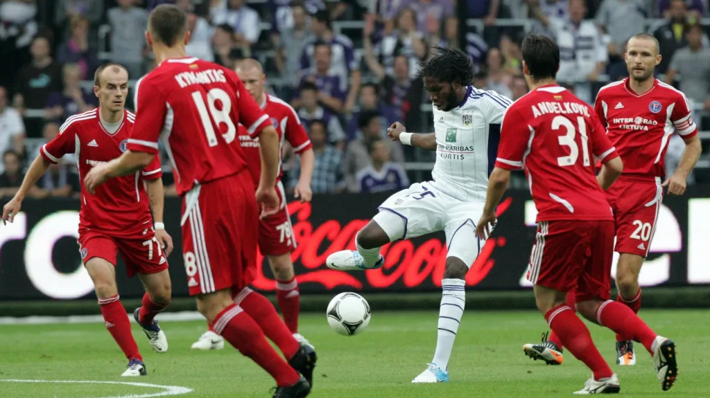Utkání RSC Anderlecht - FK Ekranas	