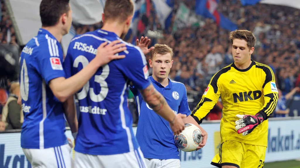 Radost fotbalistů Schalke