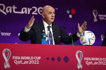 Předseda FIFA Gianni Infantino