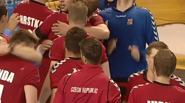 Dramatické závěrečné minuty utkání Česko - Island