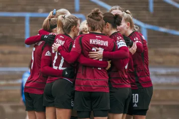 Fotbalistky pražské Sparty