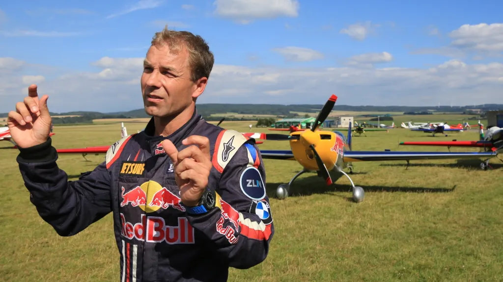 Český letec Martin Šonka