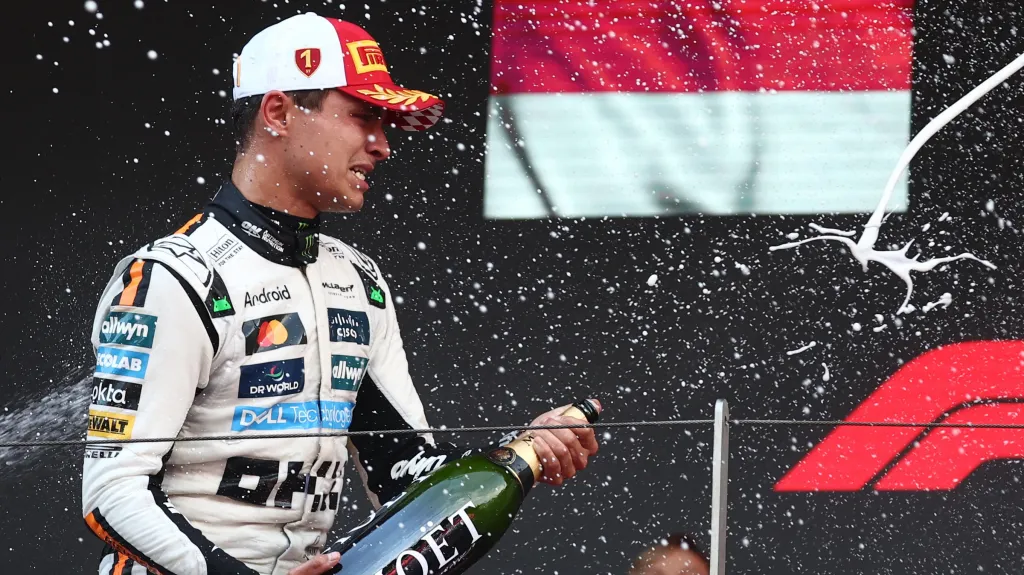 Lando Norris slaví první vítězství v Monaku