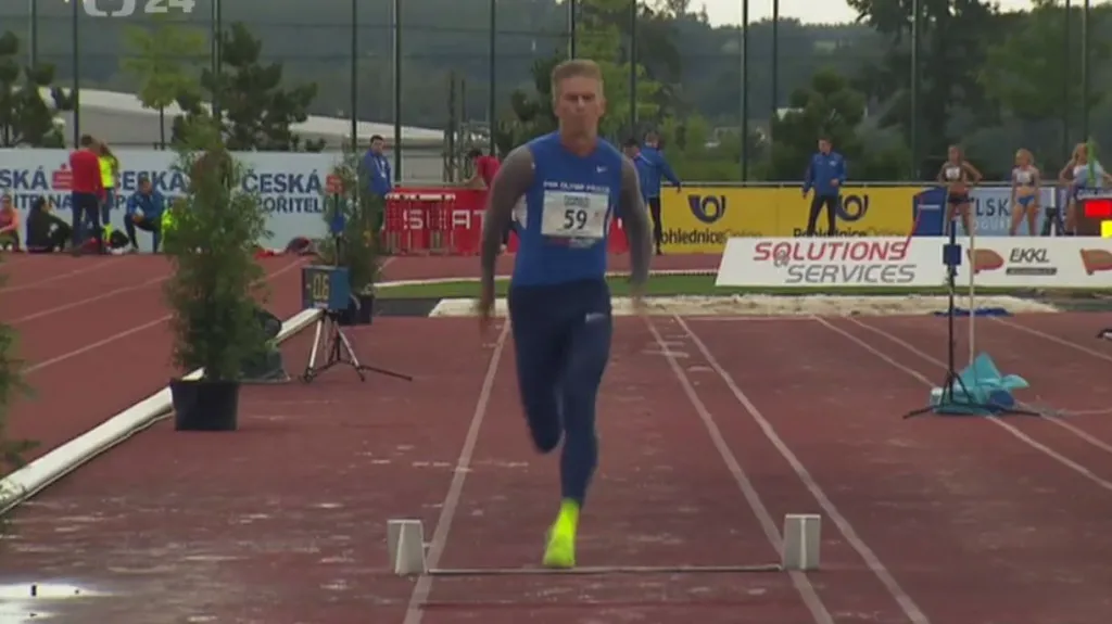 Juška exceloval na atletickém MČR družstev