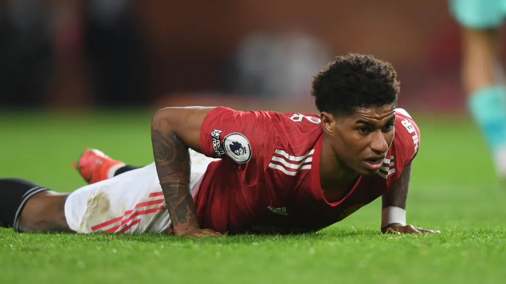 Zklamaný Marcus Rashford