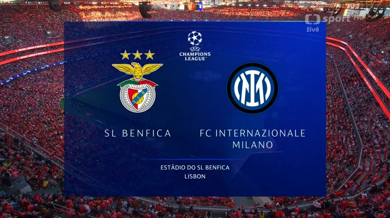 Sestřih utkání Benfica Lisabon – Inter Milán