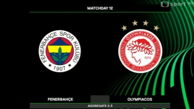 Sestřih utkání Fenerbahce – Olympiakos