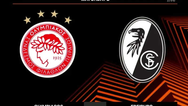 Sestřih utkání Olympiakos - Freiburg