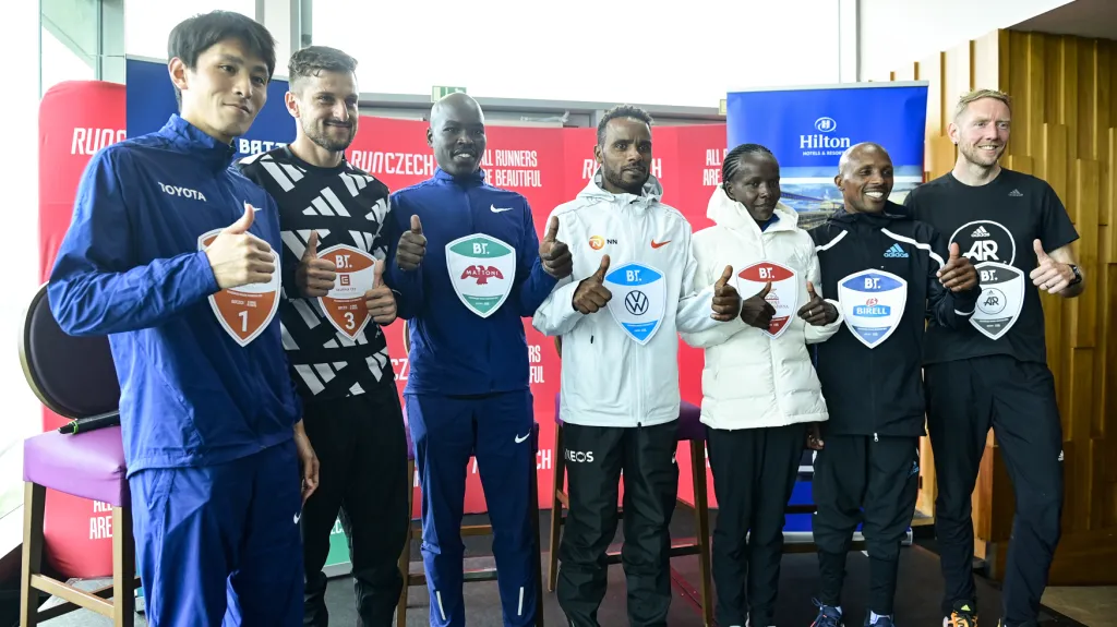 Účastníci pražského maratonu pro rok 2022