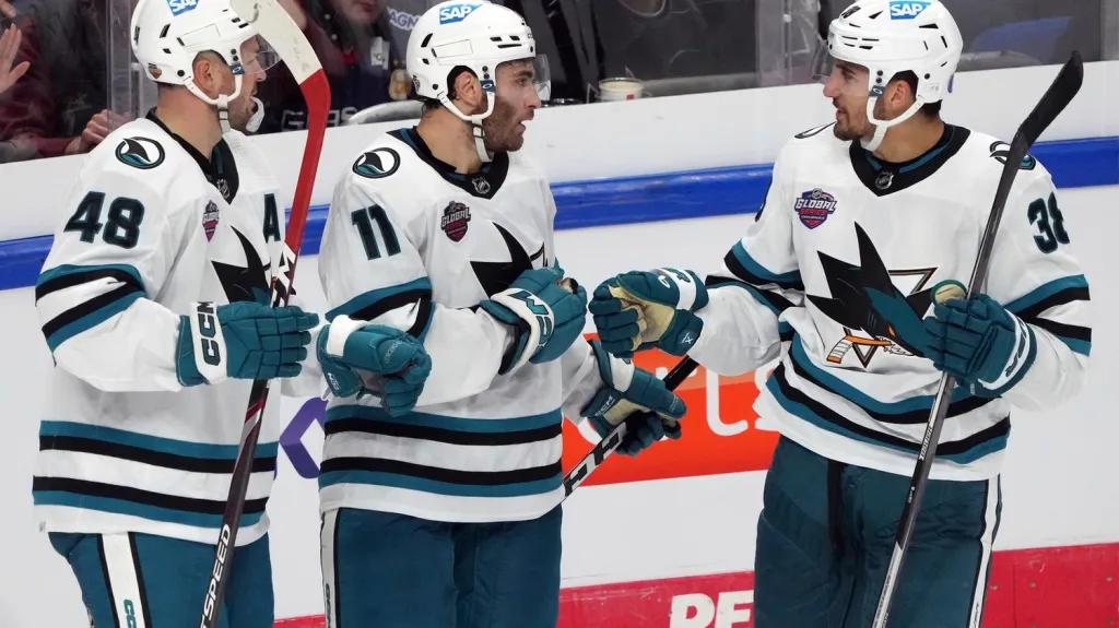 Radost hokejistů San Jose