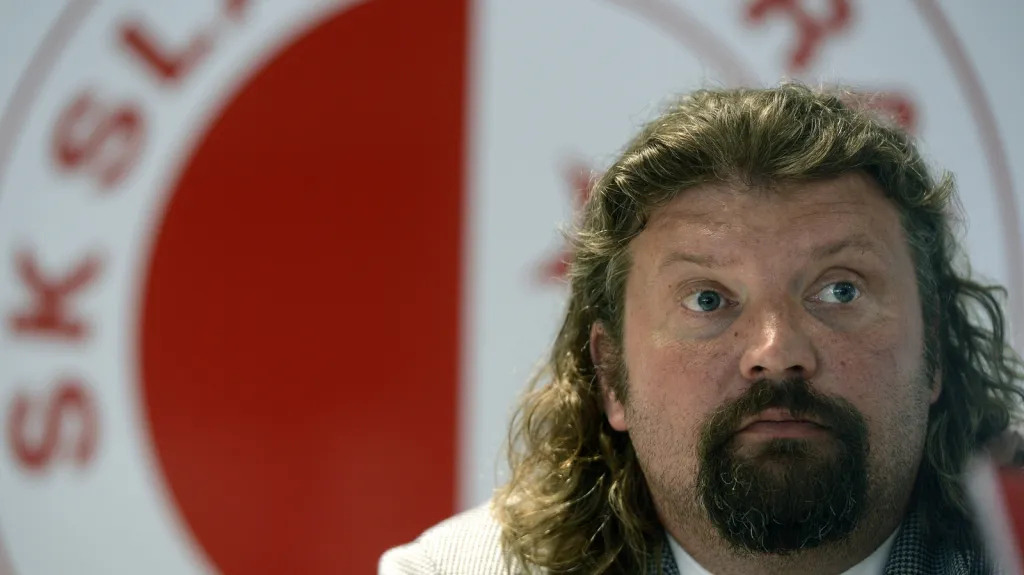 Nyní už bývalý majitel fotbalové Slavie Aleš Řebíček