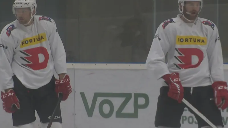 Pardubice vyrazily na led. Trénovali i bratři Musilové