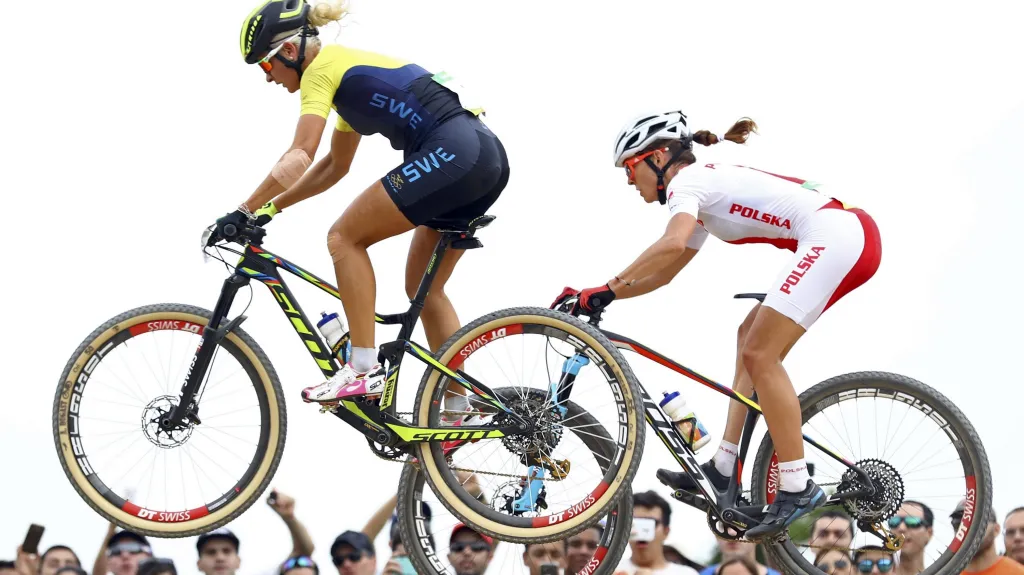 Jenny Rissvedsová v čele závodu