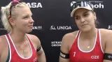 Štochlová: Servis soupeřek byl velmi dobrý