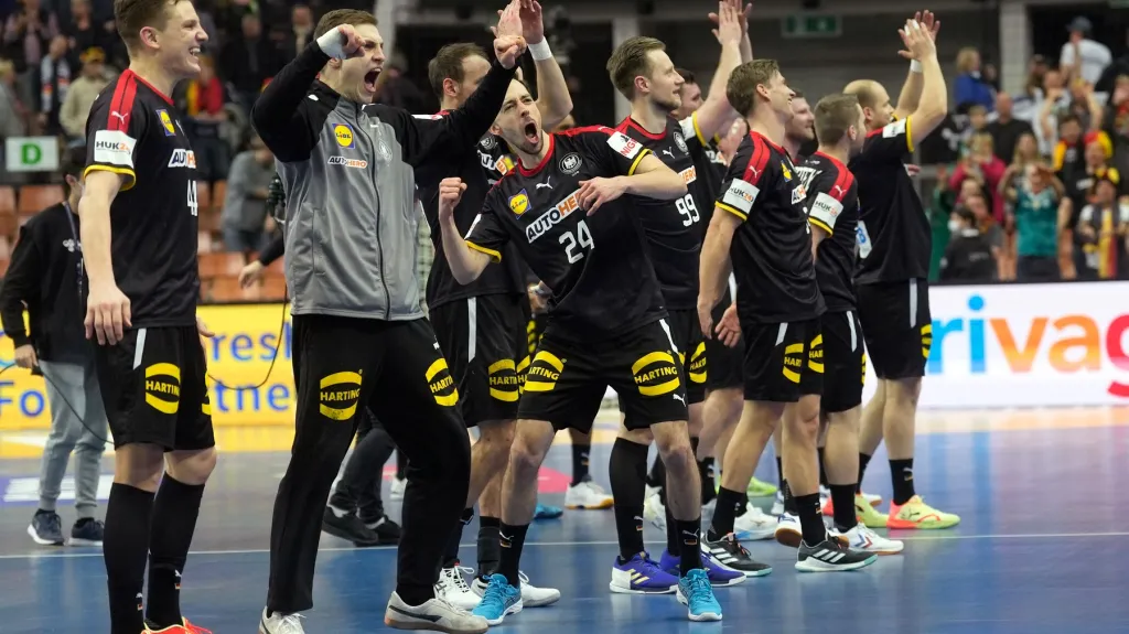 Radost německých házenkářů