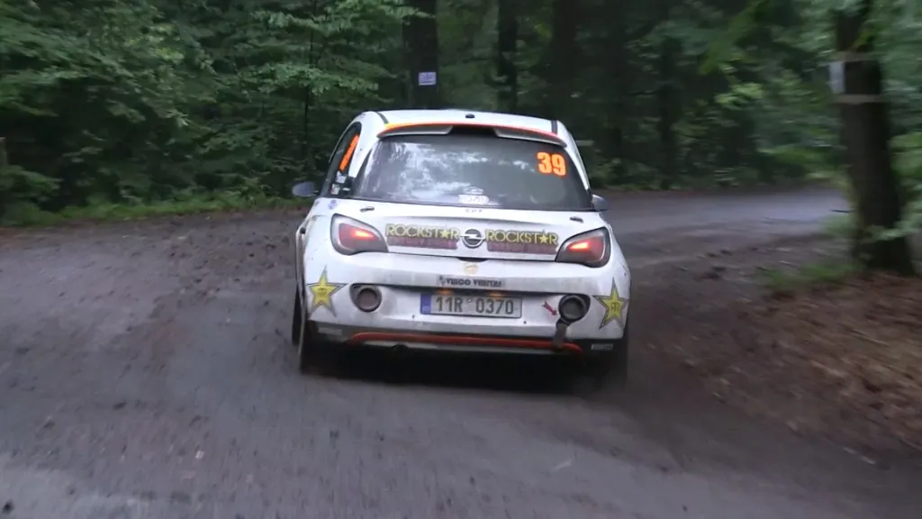 Petr Semerád na Rallye Bohemia