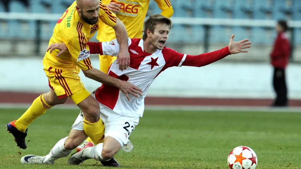 Utkání Dukla - Slavia