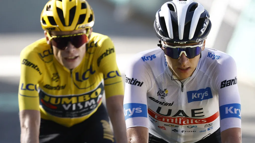 Jonas Vingegaard a Tadej Pogačar