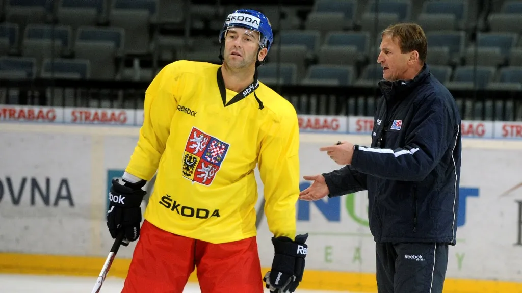 Alois Hadamczik a Petr Nedvěd