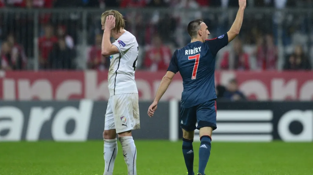 Slavící Franck Ribéry