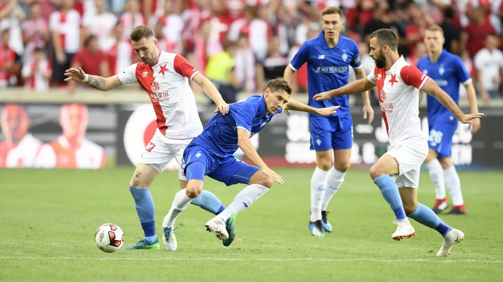 Utkání Slavia Praha - Dynamo Kyjev