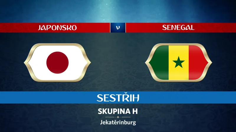 Sestřih utkání Japonsko - Senegal