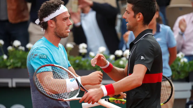 Sestřih utkání Cecchinato - Djokovič