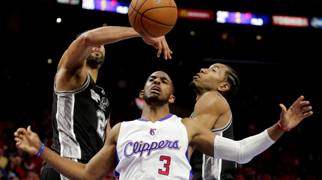 Utkání San Antonio - Los Angeles Clippers