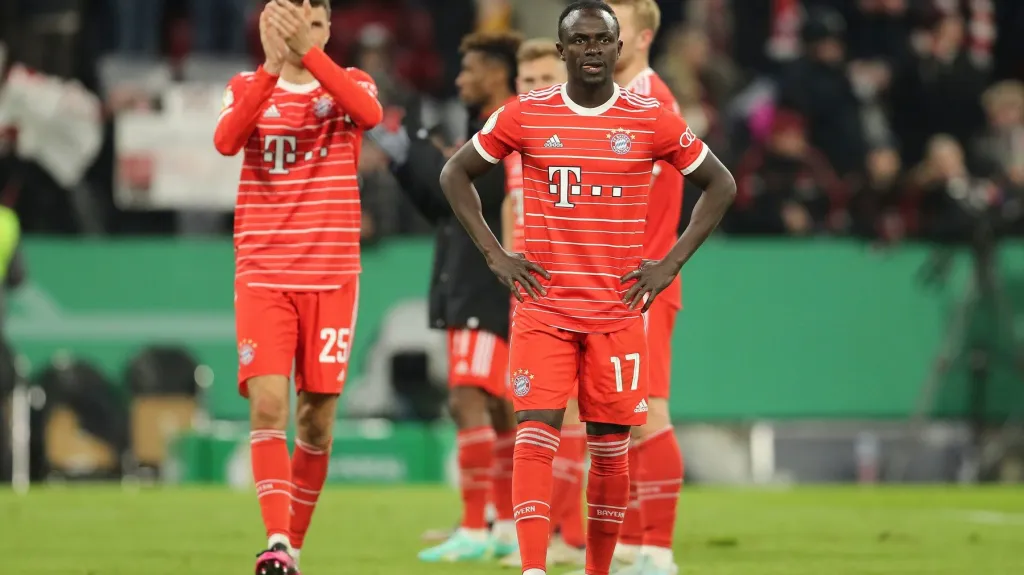 Zklamaní fotbalisté Bayernu