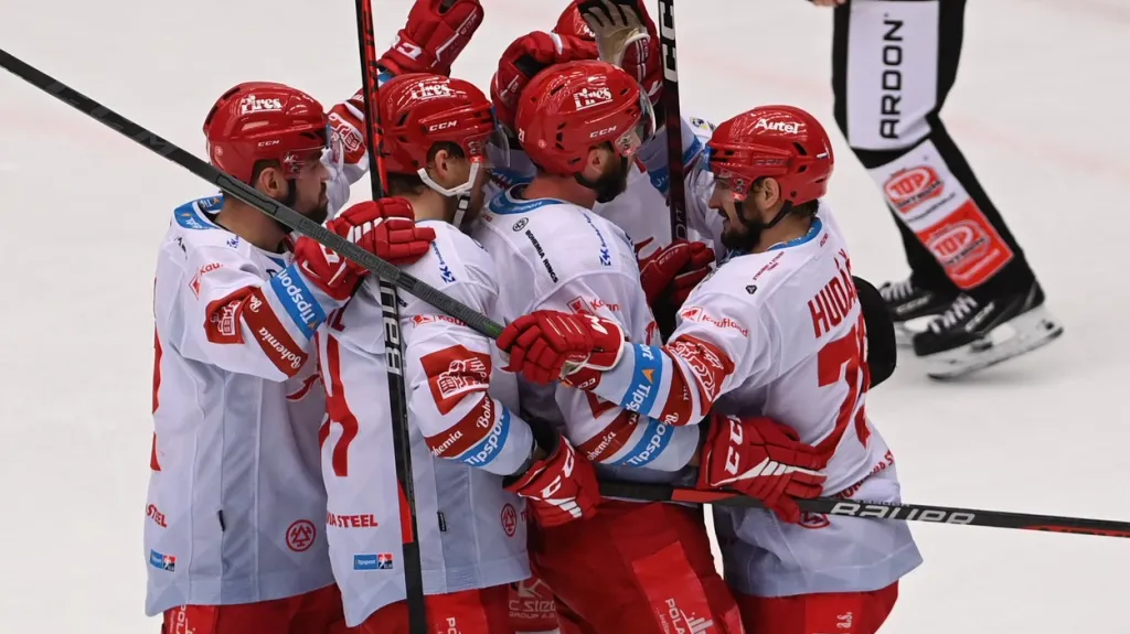 Radost třineckých hokejistů