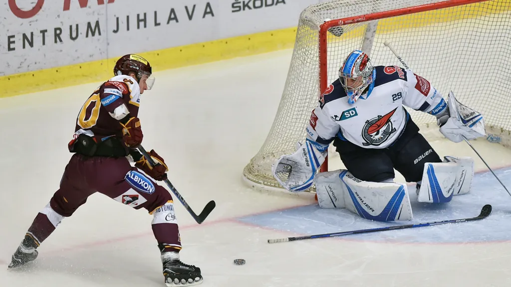 Utkání Jihlava - Chomutov