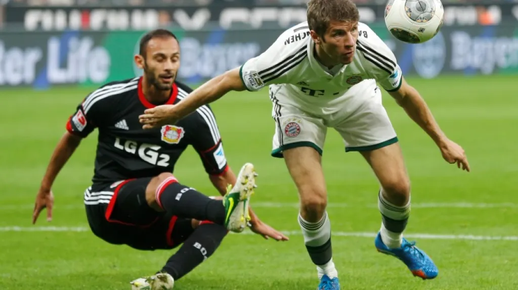 Utkání Leverkusen - Bayern