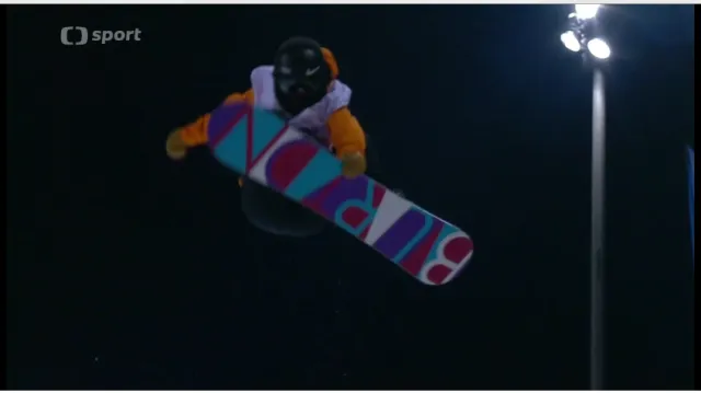 Vítězná finálová jízda Cchaj Süe-tchung v U-rampě