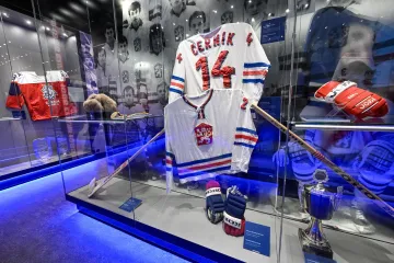 Tři dny před startem MS byla otevřena nová Síň slávy českého hokeje