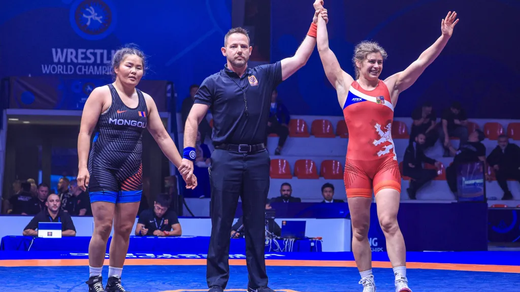 Adéla Hanzlíčková po bronzovém zápase