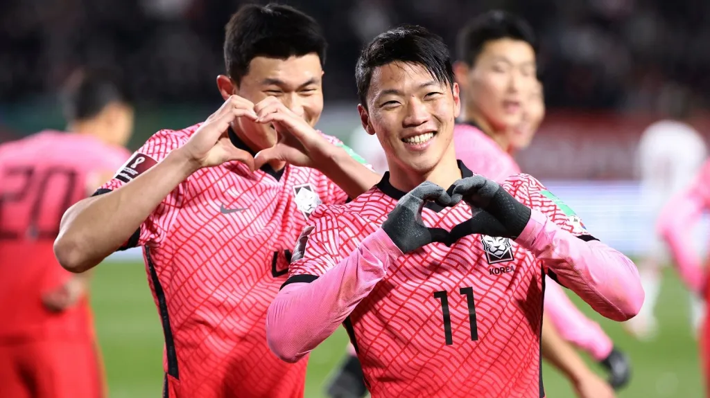 Fotbalisté Jižní Koreje