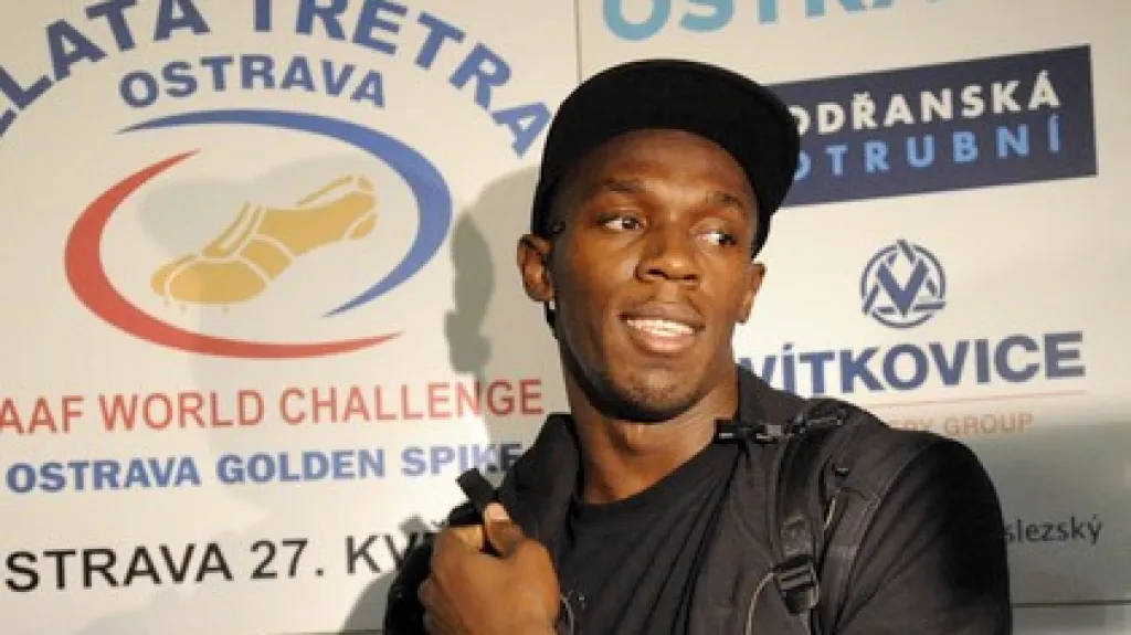 Usain Bolt v Ostravě