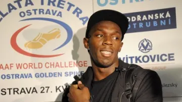 Usain Bolt v Ostravě