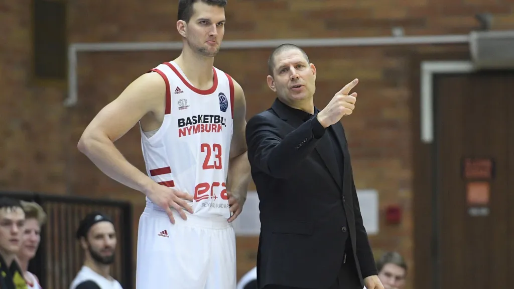 Lukáš Palyza v dresu Nymburku