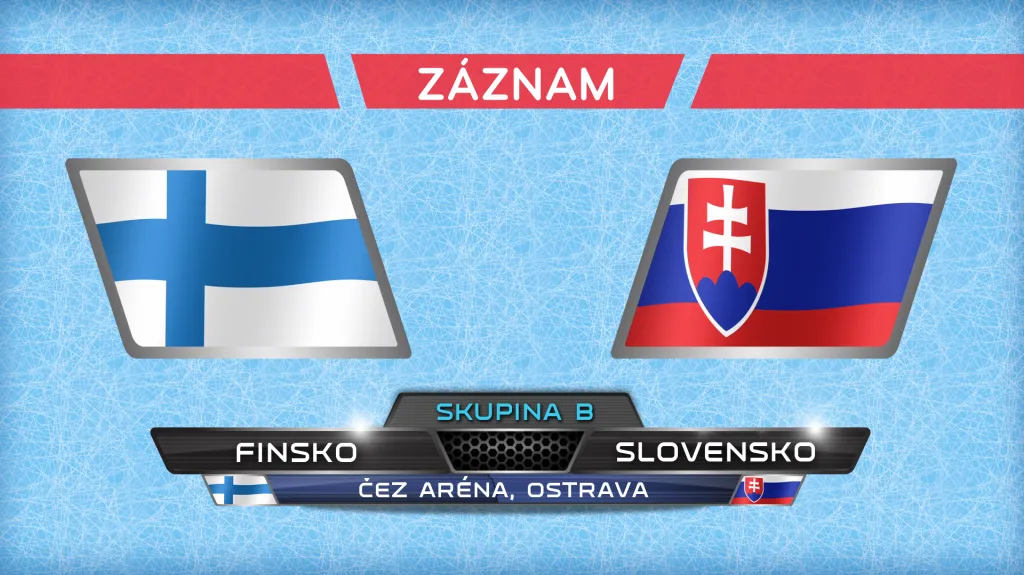 Záznam utkání Finsko - Slovensko