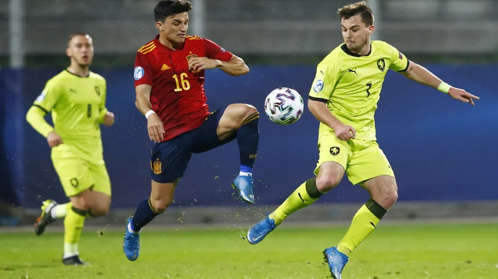 Utkání Španělsko - Česko