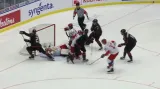 Gól v utkání Kanada – Rusko: Cozens – 1:1 (32. min.)