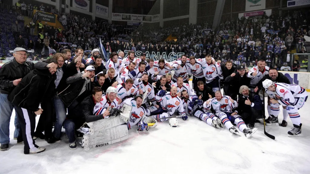 Vítězní hokejisté Chomutova